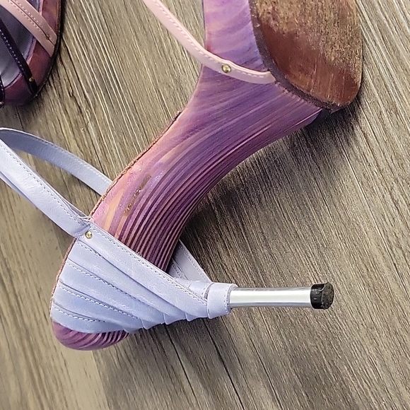 Sexy Strappy Spike Heels Size 6.5 - Picture 6 of 7